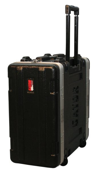 Gator Cases GRR4PLUS 4U Audio Rack; Powered Rolling