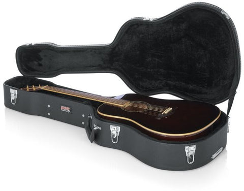 Gator Cases GWDREAD Dreadnought Guitar Deluxe Wood Case