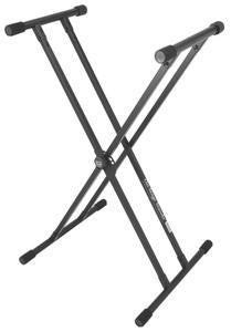 On Stage KS8191 Lok-Tight Classic Double-X Keyboard Stand