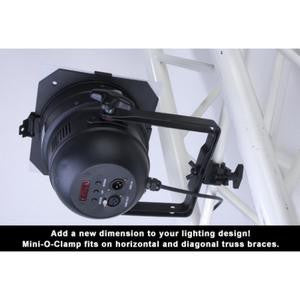 American Dj MINIOCLAMP Mini style O clamp which fits Global Truss brace bars