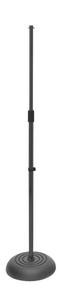 On Stage MS7201B Round Base Mic Stand, Black