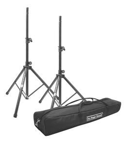 On Stage SSP7950 All-Aluminum Speaker Stand Pak with Zippered Bag
