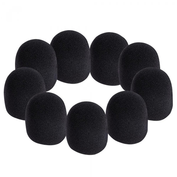 On Stage ASWS58B9 Black Windscreen (9-Pack) - Image 1
