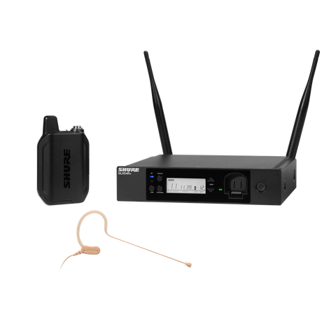 Shure GLXD14R+MX53 Digital Wireless Rack System with MX153 Headset Microphone