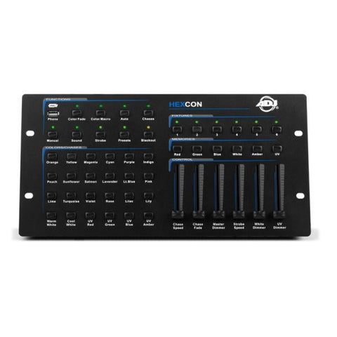 American Dj HEXCON 6 channel controller designed for HEX series fixtures