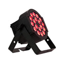 American Dj 18PHEX High powered flat par design with 6 in 1 Hex LEDs, 18 x 12 watt RGBAW