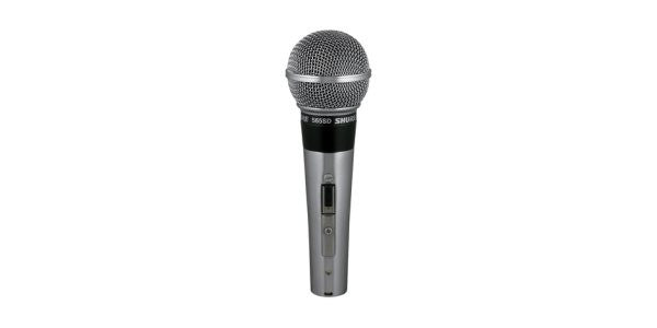 Shure 565SDLC Cardioid Dynamic, Vocal, On/off switch, Microphone clip