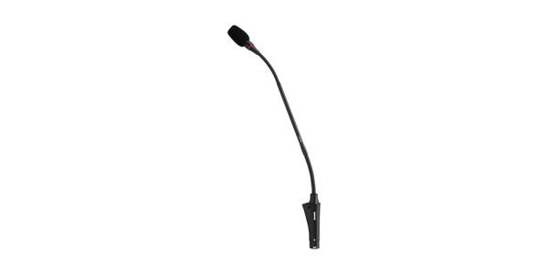 Shure CVG12BC Cardioid-12" Dual-Section Gooseneck Condenser Microphone, Inline Preamplifi er, Flang