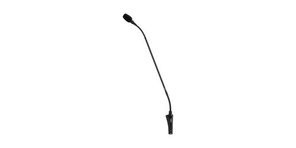 Shure CVG18BC Cardioid-18" Dual-Section Gooseneck Condenser Microphone, Inline Preamplifi er, Flang