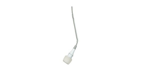Shure CVOWC Cardioid, Overhead Condenser Microphone, Attached 25' Cable, Inline Preamplifi er, White