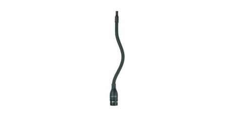 Shure MX202BPN NO CARTRIDGE - Black Mini-Condenser for Overhead Miking, 30' Unterminated Cable, Pla