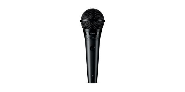 Shure PGA58QTR Cardioid dynamic vocal microphone, XLR-QTR Cable