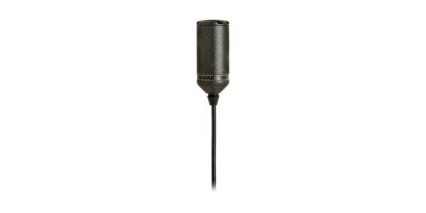 Shure SM11CN Omnidirectional Dynamic, Lavalier, 4' Cable with XLR Connector, Belt clip, Zippered po