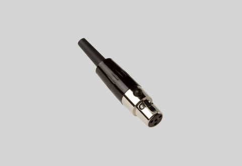 Shure WA330 4-Pin Mini Connector (TA4F) Adapts small-diameter microphone cable