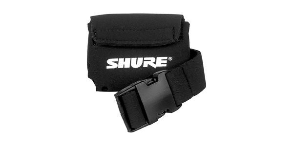 Shure WA570A Neoprene Bodypack Belt Pouch for BLX1, GLXD1, LX1, PG1, PGX1, PGXD1, QLXD1,SC1 Bodypac