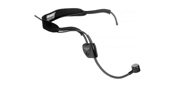 Shure WH20XLR Headworn Cardioid Dynamic, 4' Cable and XLR Male, Belt clip