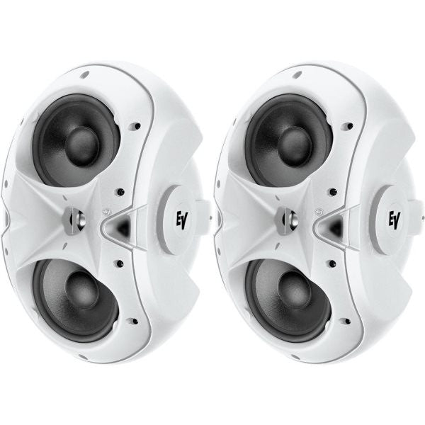 Electro Voice EVID42TW Same As Model Evid 4.2T But White Cabinet (Pair)