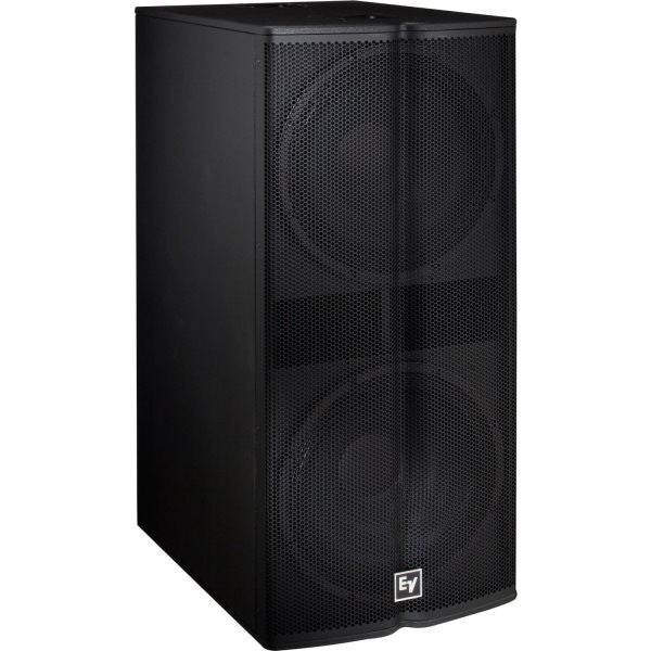 Electro Voice TX2181 1000W Dual 18" Subwoofer, Woofers, Backbone Grille, Angled Input Panel, Rotata