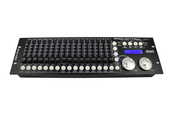 Blizzard Lighting PROKONTROLMH 19" rack mountable DMX-512 controller with built in moving headmovemen