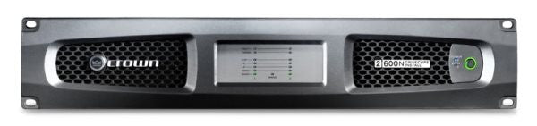 Crown DCI2600N Two-channel, 600W @ 4? Power Amplifier with BLU link, 70V/100V
