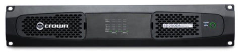 Crown DCI41250DA Dante-enabled AMP w/DSP,network control/monitoring,GPIO,2/4/8? and70/100V operatio