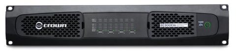 Crown DCI8300DA Dante-enabled AMP w/DSP,network control/monitoring,GPIO,2/4/8? and 70/100V operatio