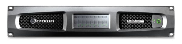 Crown DCI8600 Eight-channel, 600W @ 4? Analog Power Amplifier, 70V/100V