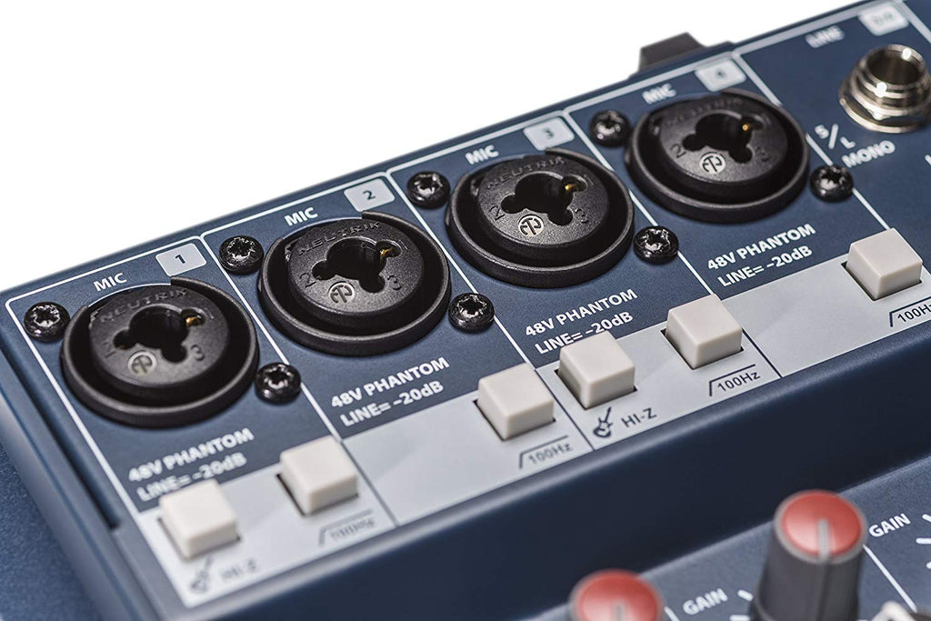 Soundcraft Notepad-12FX Small-format Analog Mixing Console with USB I/O and Lexicon Effects