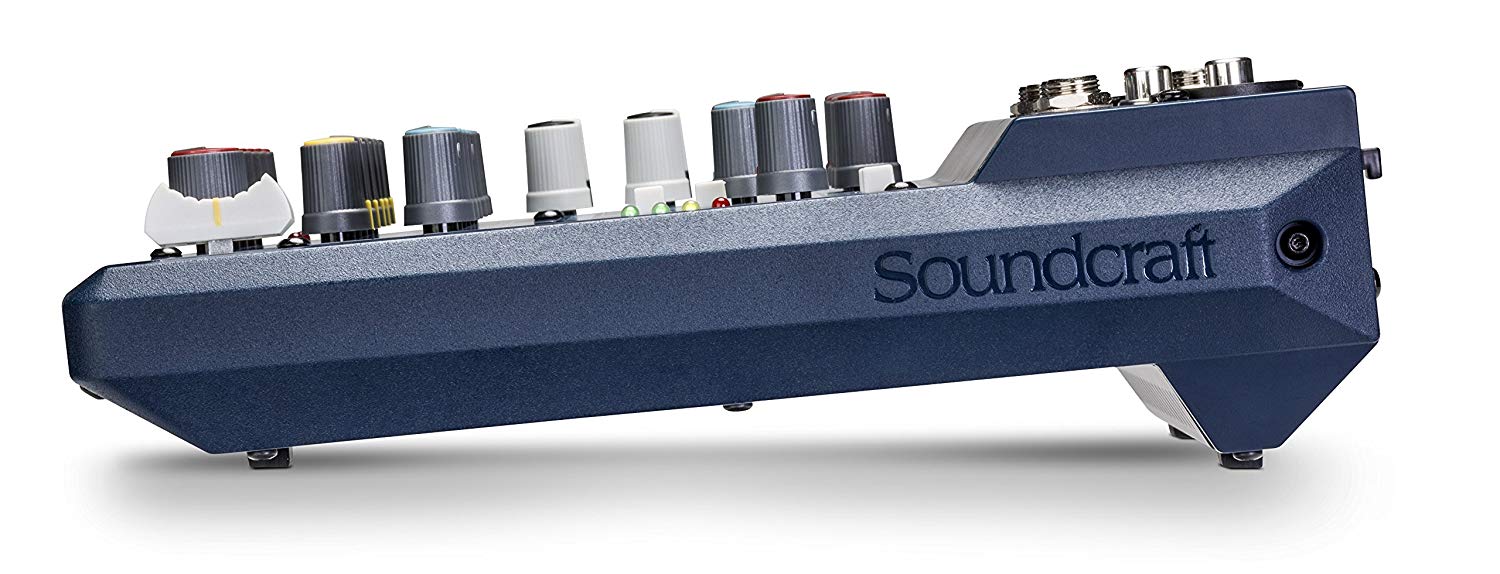Soundcraft Notepad-8FX Small-format Analog Mixing Console with USB I/O and Lexicon Effects