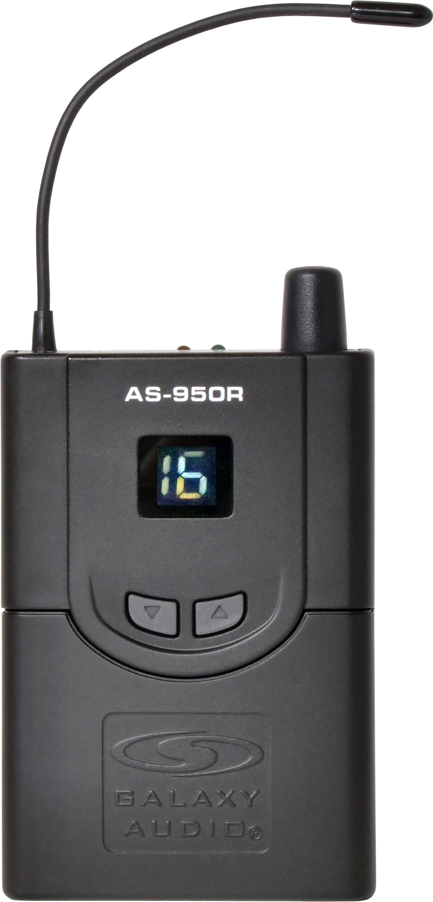 AS-950 16 CHANNEL STEREO WIRELESS PERSONAL IN-EAR MONITOR SYSTEM