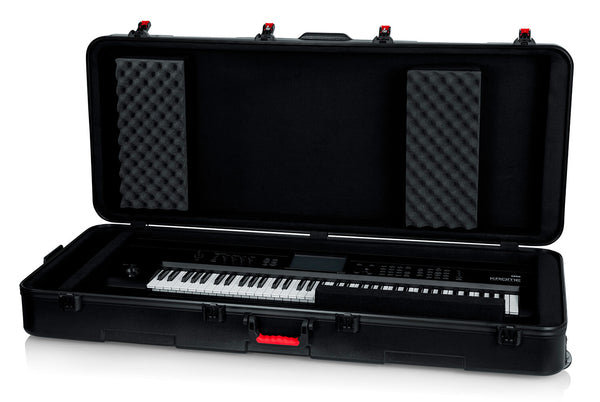 Gator Cases Deep 76-Note Keyboard Case with Wheels - Image 1