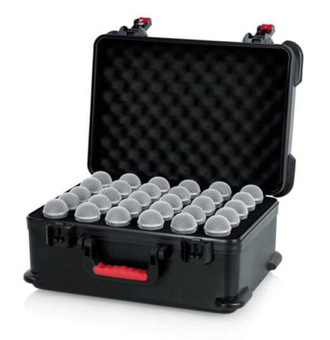 Gator Cases with Drops For (30) Mics - Image 1
