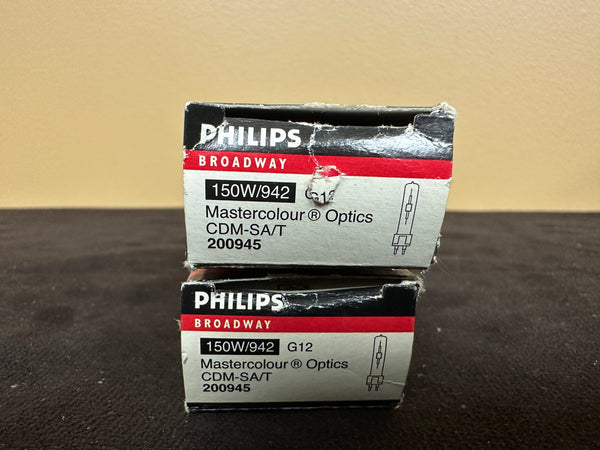 Philips CDM-SA/T 150W/942 G12 (2 Pack, Brand New)