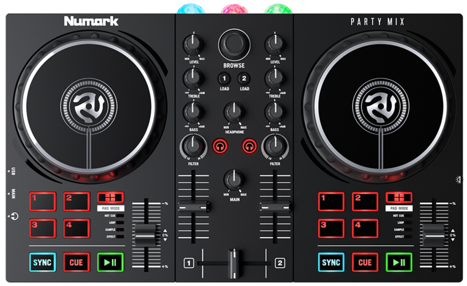 Numark Mix II Pro Audio and Lighting