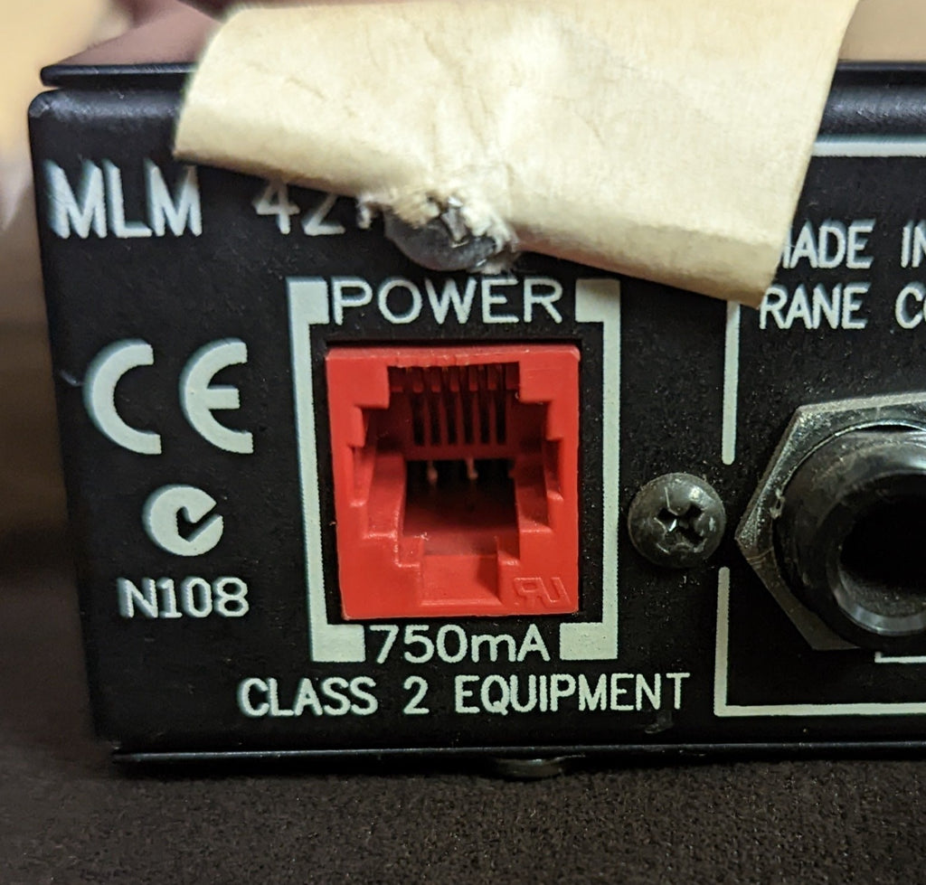 Rane MLM42 - Used Mic/Line Mixer - NO POWER SUPPLY