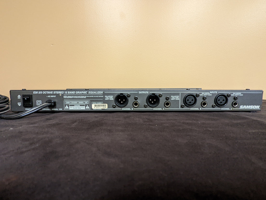 Samson E30 - Graphic EQ - USED
