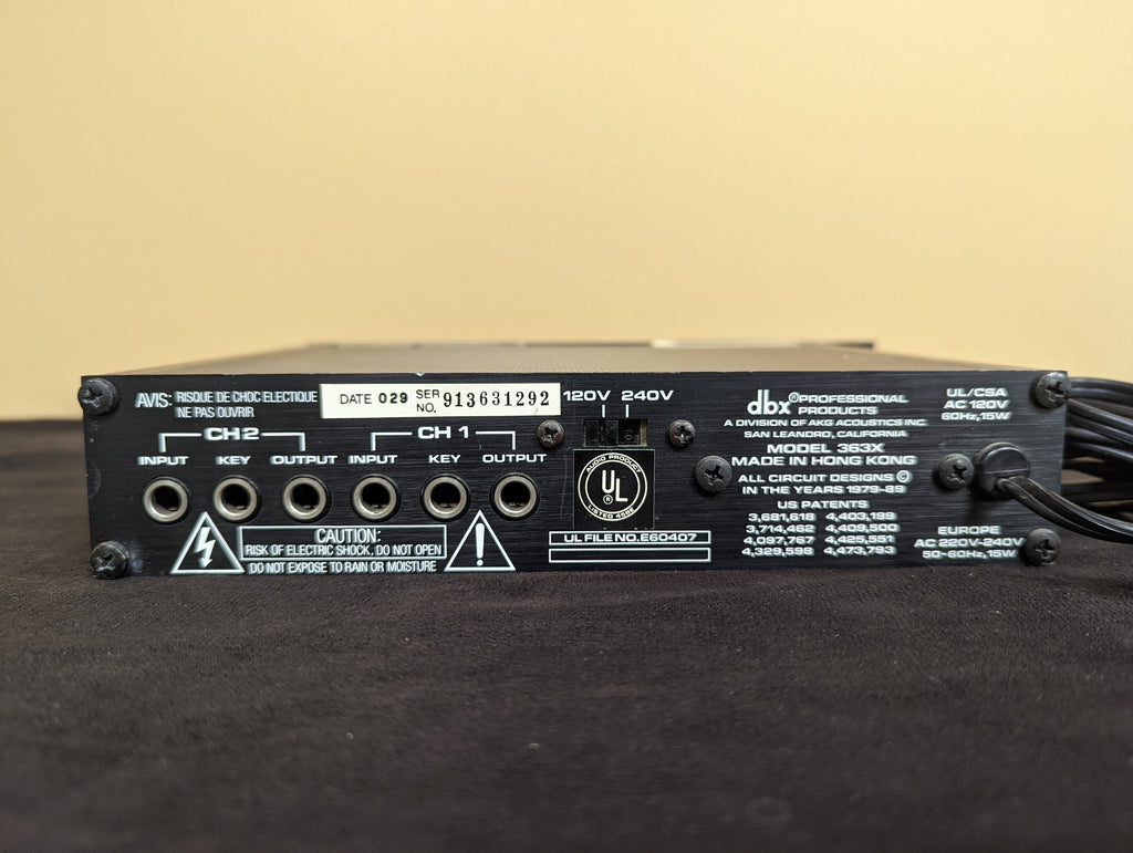 DBX 363X - Used Dual Gate