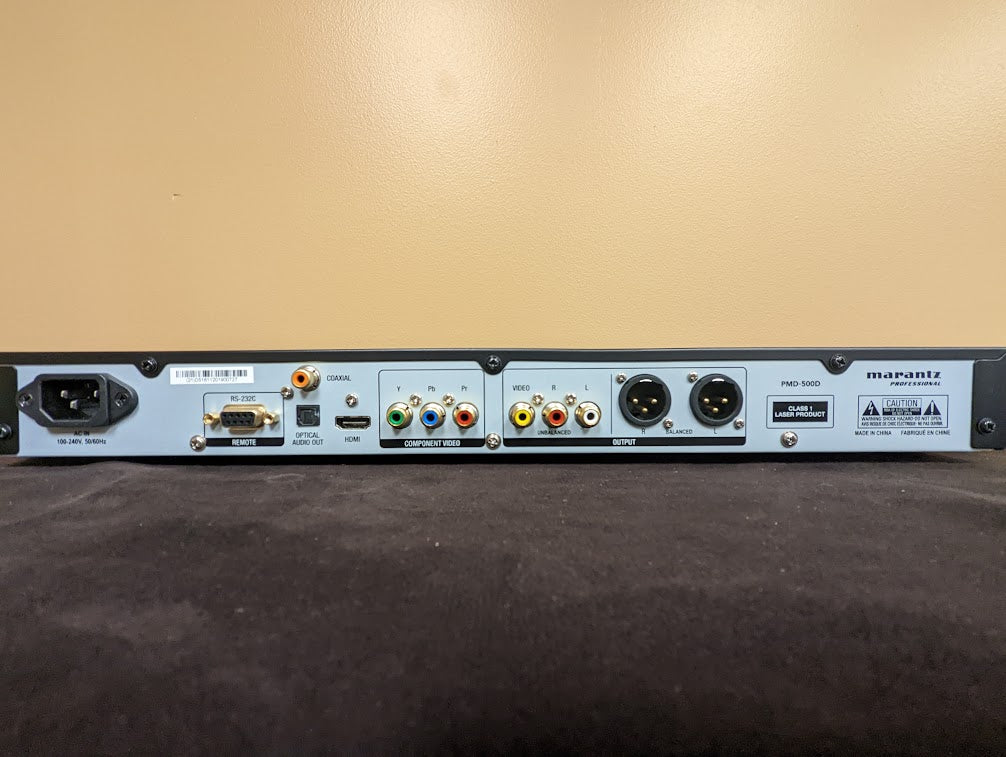 Marantz Pro PMD-500D USED DVD Player