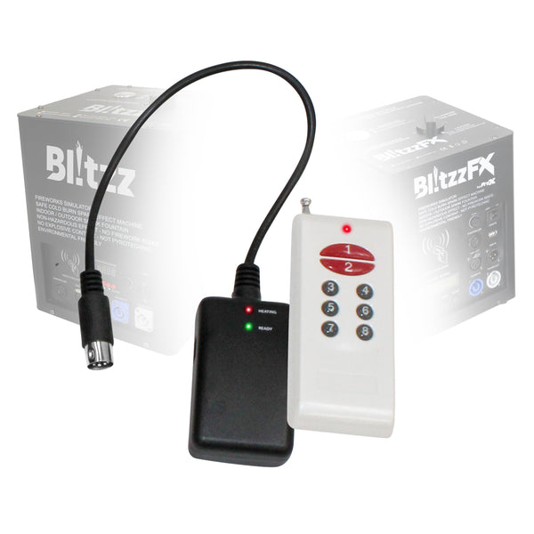 Replacement Wireless Remote and Receiver for ProX Blitzz Cold Spark Machines
