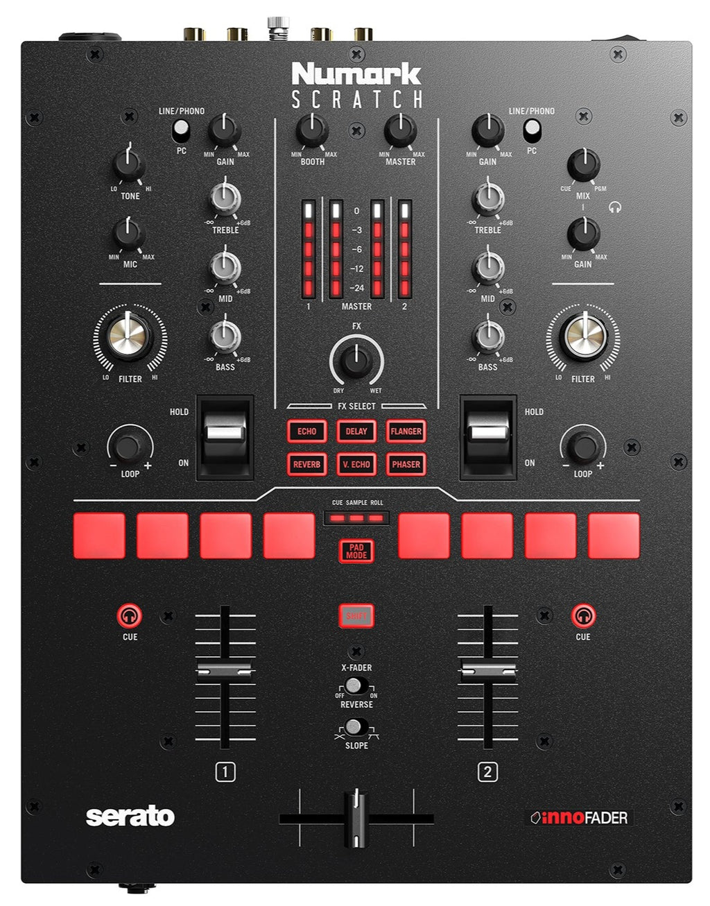 Numark Scratch - Serato 24-Bit 2-Channel Scratch Mixer