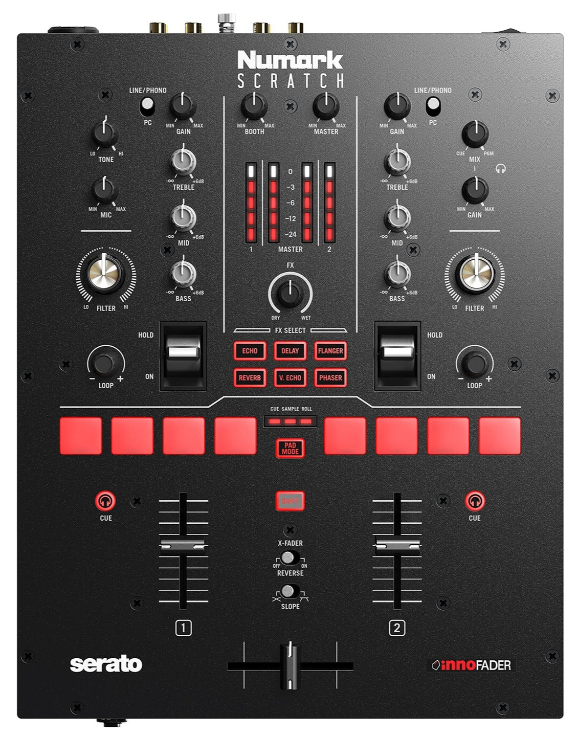 Numark Scratch - Serato 24-Bit 2-Channel Scratch Mixer