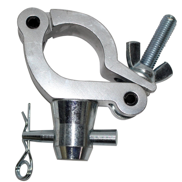 Side Entry Clamp W/Reversed Elbow & Half Coupler For 2" (50mm) Tube Trussing
