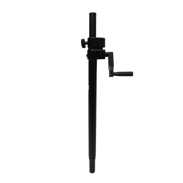 Crank System Adjustable Speaker-Subwoofer Pole 1-3/8" diameter - from 34"-52"