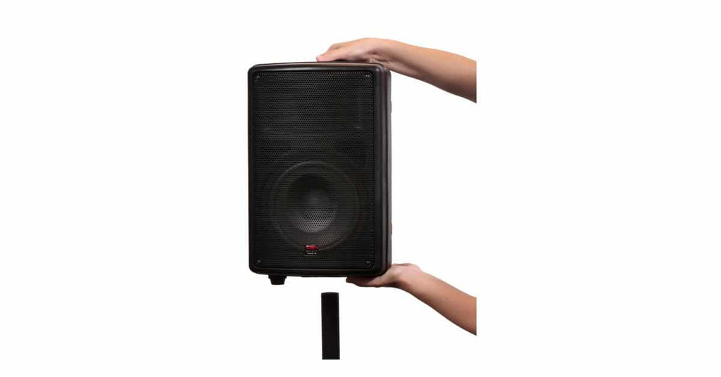 TQ8X Battery Powered PA with Wireless Mics (1 HH, 1 Headset) - OPEN BOX