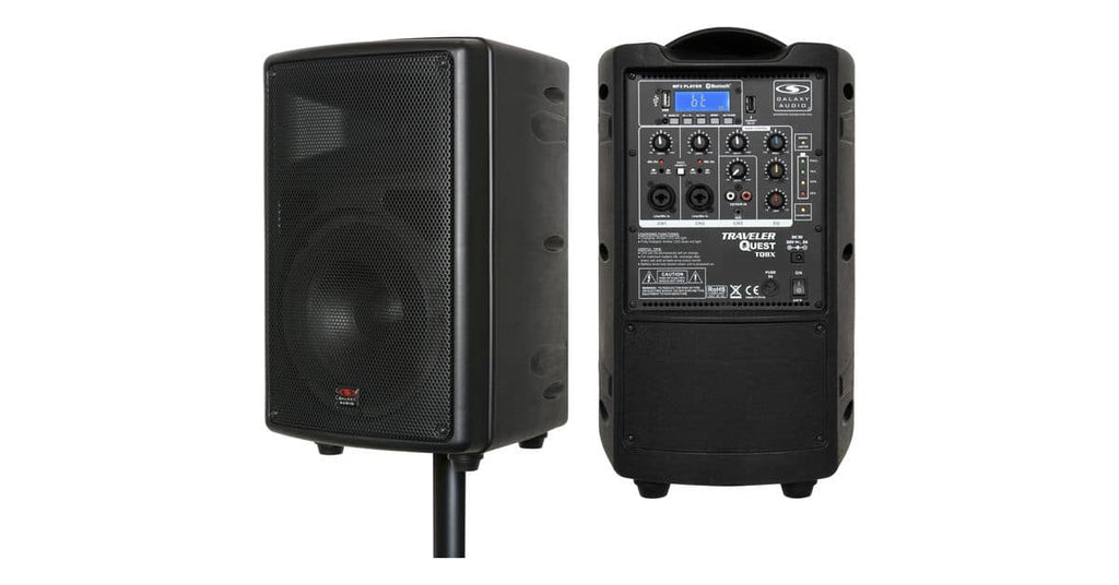 TQ8X Battery Powered PA with Wireless Mics (1 HH, 1 Headset) - OPEN BOX