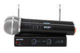 Gemini VHF-02M Wireless Dual Handheld Microphone System