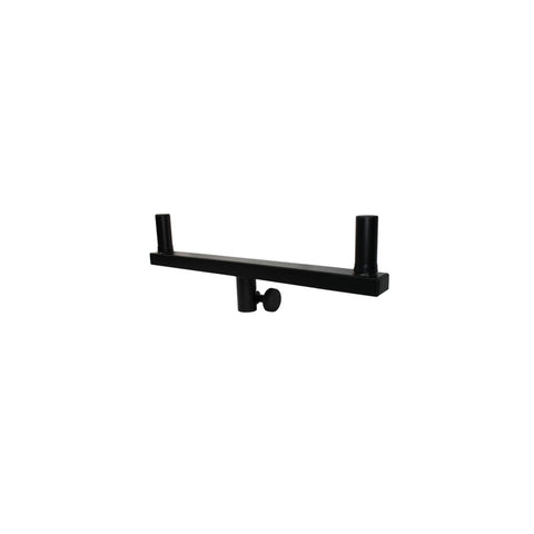 Double Adjustable Speaker Stand Bracket Black