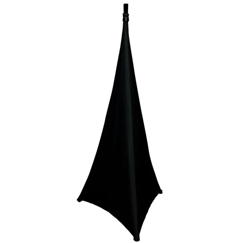 Lycra Cover Scrim for Speaker Tripod or Lighting Stand  2 Sided - Black