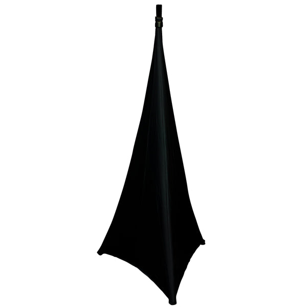 Lycra Cover Scrim for Speaker Tripod or Lighting Stand  3 Sided - Black