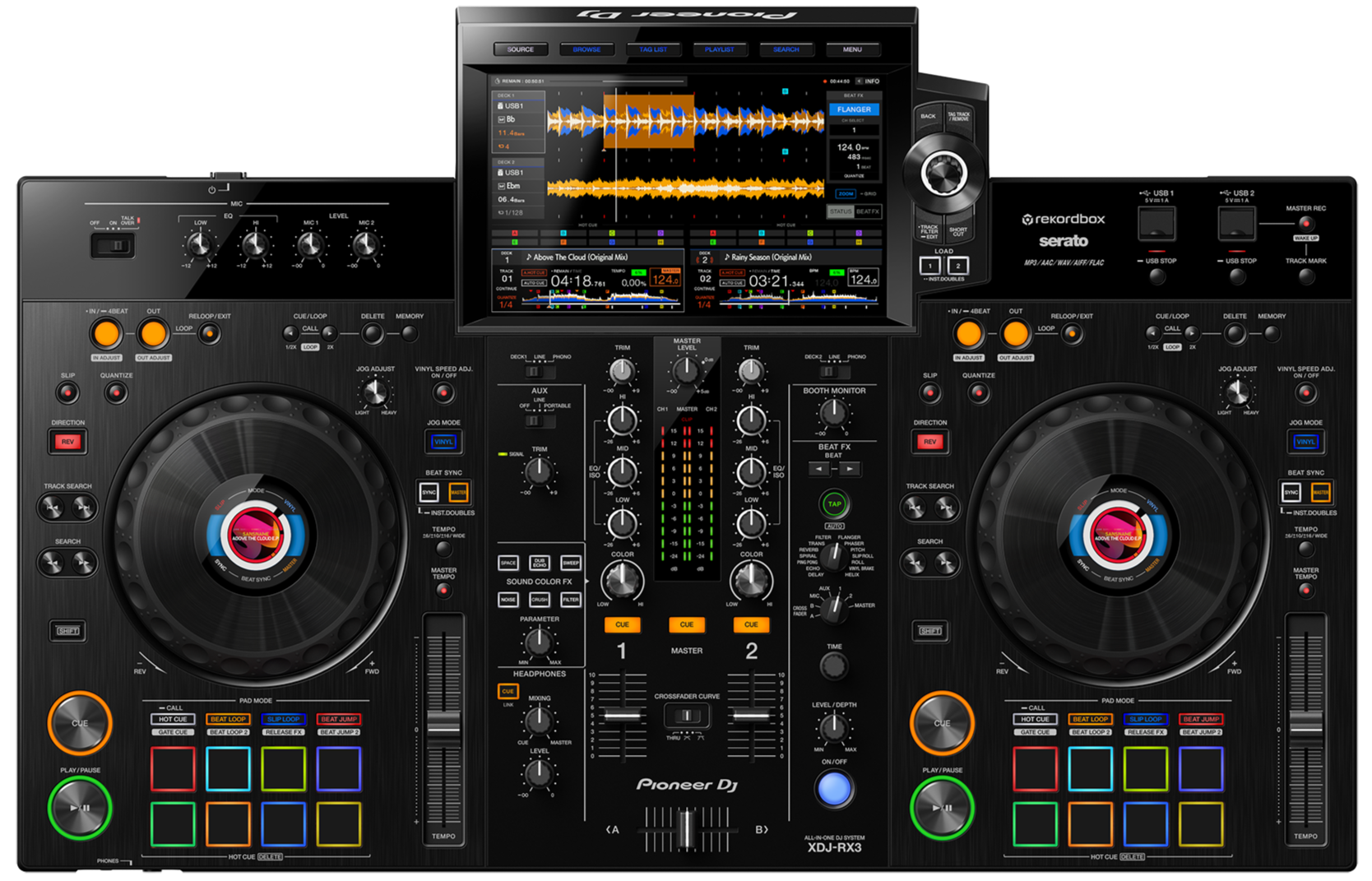 Pioneer DJ XDJ-RX3 (2-channel performance all-in-one DJ System)